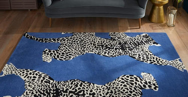 Climbing Jaguar Modern Handmade Wool Area Rug: A Bold Statement for Your Home Decor
