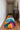 AquaFlow Spectrum multicolor wool runner rug, 2.6x15 ft