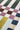 Hezton geometric abstract wool rug, fourth view