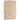 Scalloped jute runner, off-white, 2.6x8 ft
