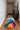 AquaFlow Spectrum multicolor wool runner rug, 2.6x8 ft