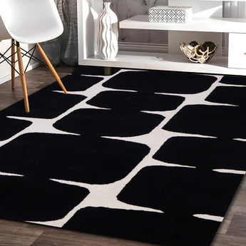 Hand-Tufted Wool Area Rug – Modern Geometric Design | Multiple Sizes & Colors | Soft & Luxurious by Avyay Rugs