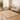 Tana braided natural jute area rug, white border, 9x12 ft