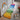 Irregular block wool runner rug, rainbow multicolor, 3x8 ft