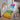 Irregular block wool runner rug, rainbow multicolor, 2.6x12 ft