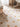 Yellow polka dot tufted wool area rug, 8x10 ft