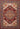 Traditional hand-tufted wool rug, detail view