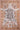 Neutral cheetah animal print rug, detail view