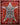 Rust cheetah animal print rug, close-up of the pattern