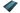 Green antelope print rug in a room